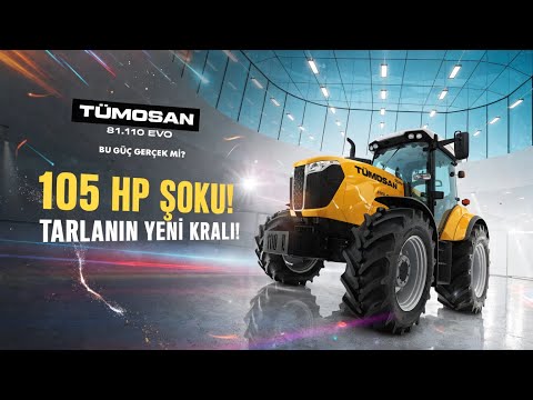 🚨🔥 TÜRKİYE’NİN EN GÜÇLÜ TRAKTÖRÜ MÜ? 😱 | TÜMOSAN 81.110 EVO İNCELEMESİ 🚜 🔥🚨