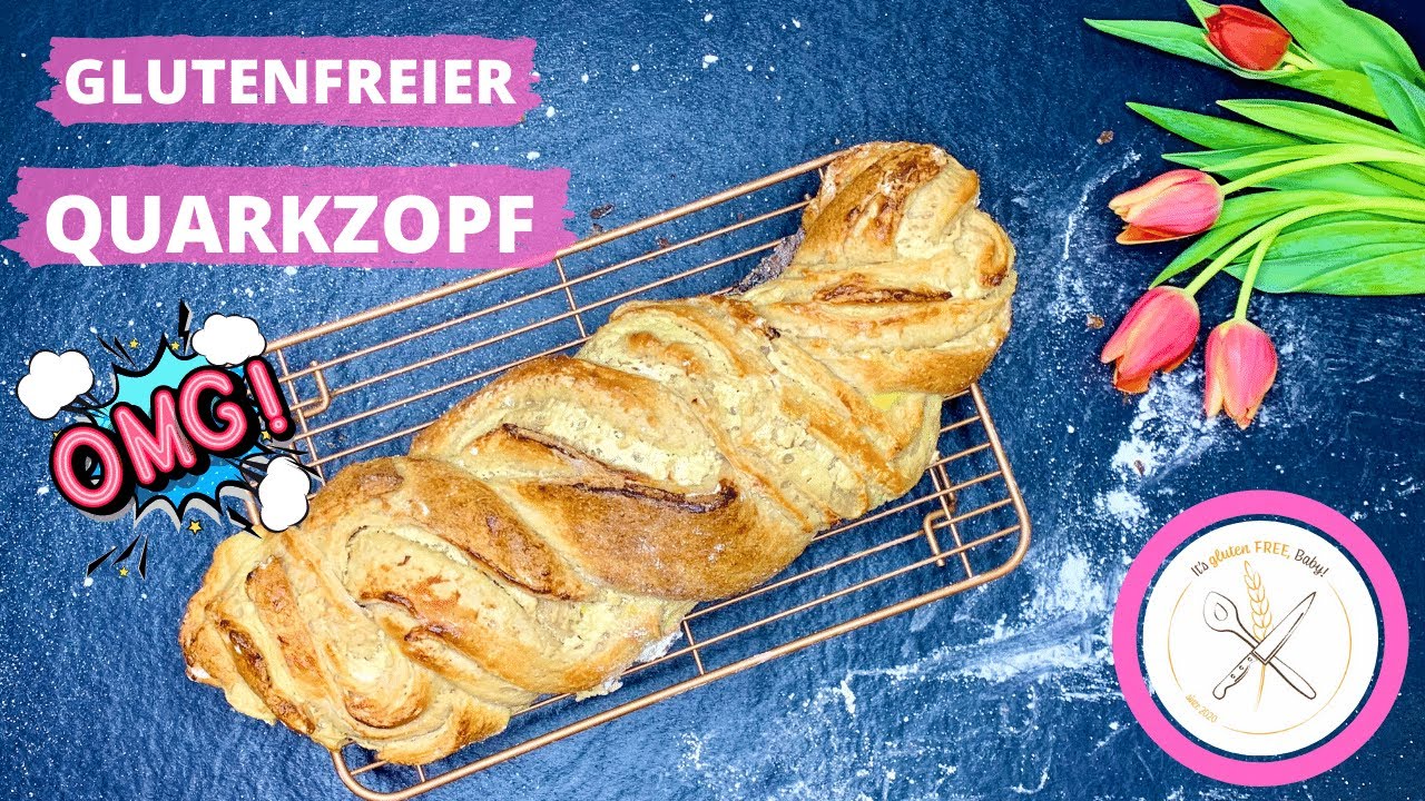 Hefezopf glutenfrei mit Quark Zitronenfüllung - gelingsicher