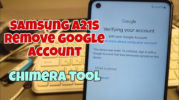 Samsung A21S (SM-A217F), Remove Google Account, Bypass FRP. One Click with Chimera.