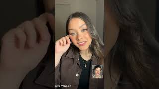 Angie Vázquez y Charlie Rodd en TikTok Live hablan de su canción juntos (17/04/2023)