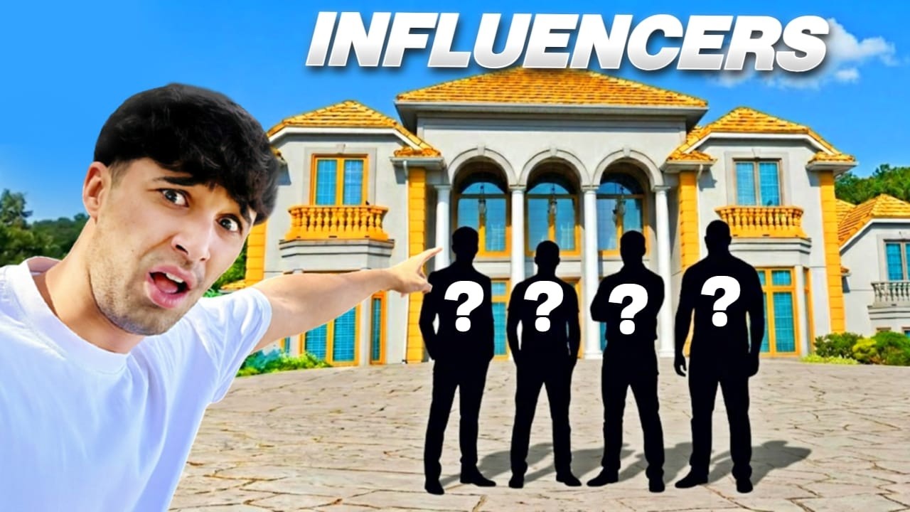 así es VIVIR CON 10 INFLUENCERS en un CAMPAMENTO ⛺️