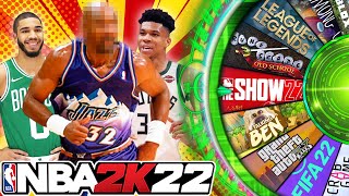 NBA 2K22 Wheel of Video Games