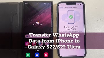How To Transfer WhatsApp Data From iPhone to Samsung Galaxy S22 /S22 Ultra - FREE OFFICIAL Method