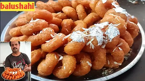 Balushahi recipe - Learn to make Balushahi from the confectioner