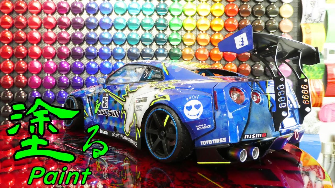 ラジコン　タミヤハマー　ボディー塗装 Various masking methods! [Cool RC car body painting!!] We