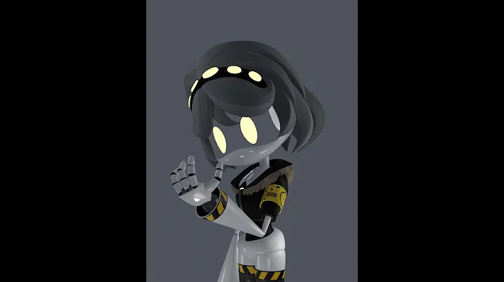 Murder Drones animation in blender  #viralvideo #glitch #3danimation