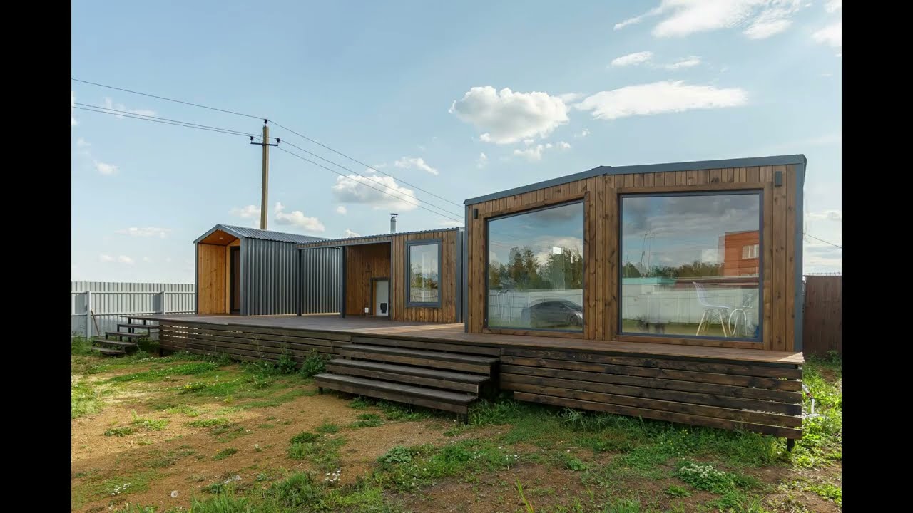 Крымске модульный дом баня