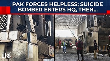 Suicide Bomber Enters Pakistani Security Force HQ; Huge Blast Rocks Peshawar| Pak Army Helpless