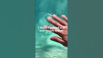 Thumbnail of Jiggliest water slime ever?!?? 💦 #waterslime #aprilfools