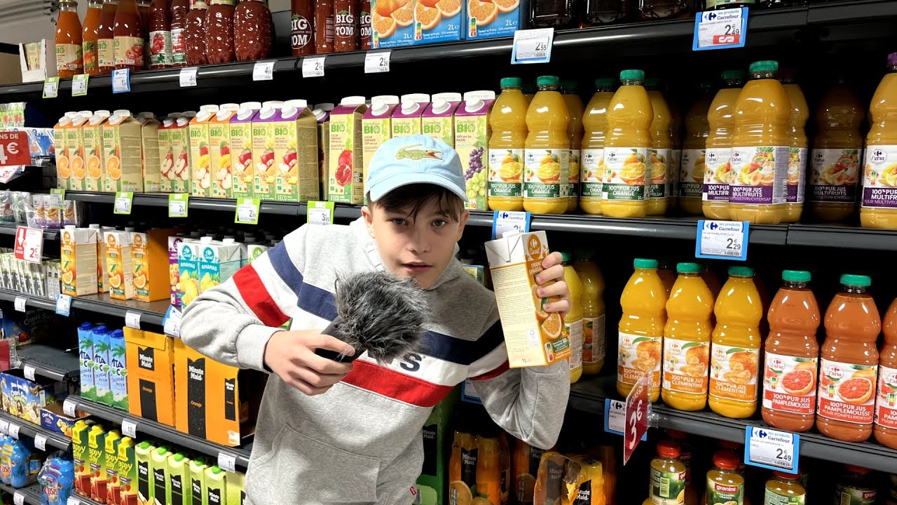 ASMR IN A SUPERMARKET