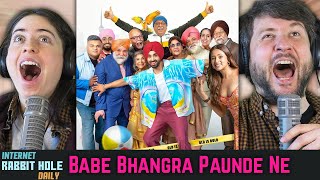 Babe Bhangra Paunde Ne | TRAILER REACTION! | Diljit Dosanjh, Sargun Mehta, Sohail Ahmed