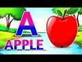 One Two Three 1 To 100 Counting ABCD A For Apple 123 Numbers Learn To Count Alphabet A To Z