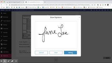 How to use the Kami Extension to Sign a Document Virtually