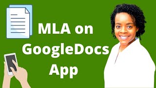 MLA Document with GoogleDocs App Profile