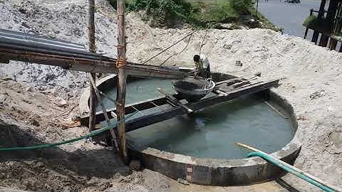 Bottom plug in Well Foundation