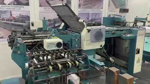 Shoei 2KL - 16 Page folding machine | Display at South Print and Pack | Chennai