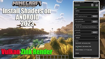 How to Play with Shaders on Minecraft java Edition Mobile | Pojavlauncher Update