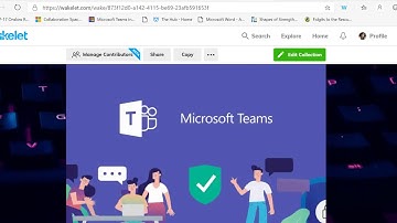 Add a Wakelet Tab to a Microsoft Team