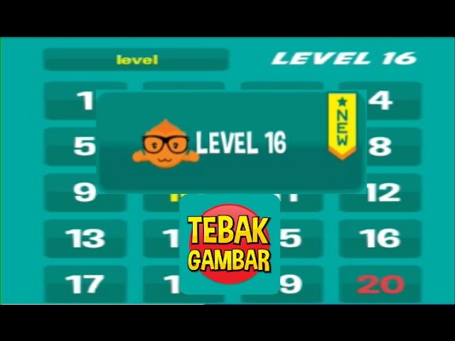 Kunci Tebak Gambar Level 16 / Kunci Jawaban Permainan Game Tebak Gambar