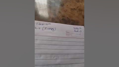 Class-8, Subject-Physics, Chapter-4(Energy), Video -14,  Part-1  by Mr Ranjeet Singh