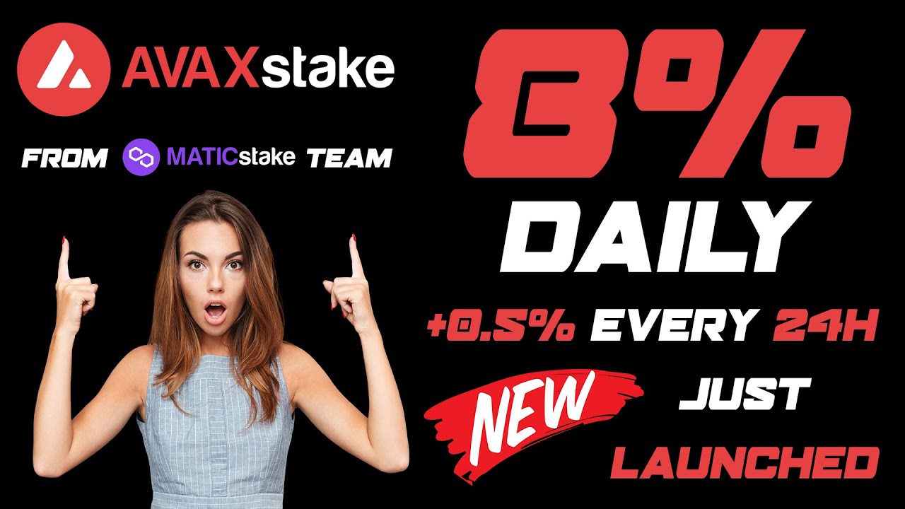 🔔 NEW AVAX PRINTER JUST LAUNCHED 🔴 AVAXstake 5%-8% DAILY + 0.5% every 24h GROWING FAST, LIVE DEPOSIT