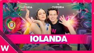 🇵🇹 iolanda (Portugal Eurovision 2024) | Emporia Lounge Interview in Malmö