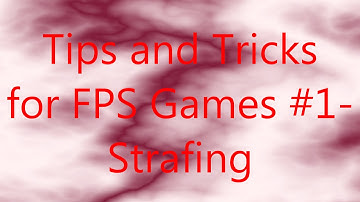 Tips and Tricks for FPS Games #1- Strafing (Blacklight Retribution Gameplay)