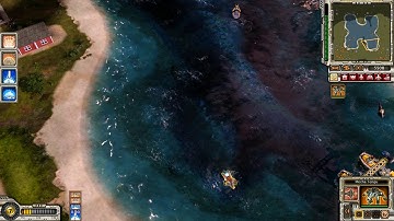 C&C Red Alert 3 Uprising Mecha Tengu vs Riptide ACV