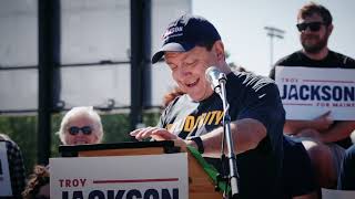 Troy Jackson: They'll say a grassroots campaign can't defeat Susan Collins. We'll prove them wrong.