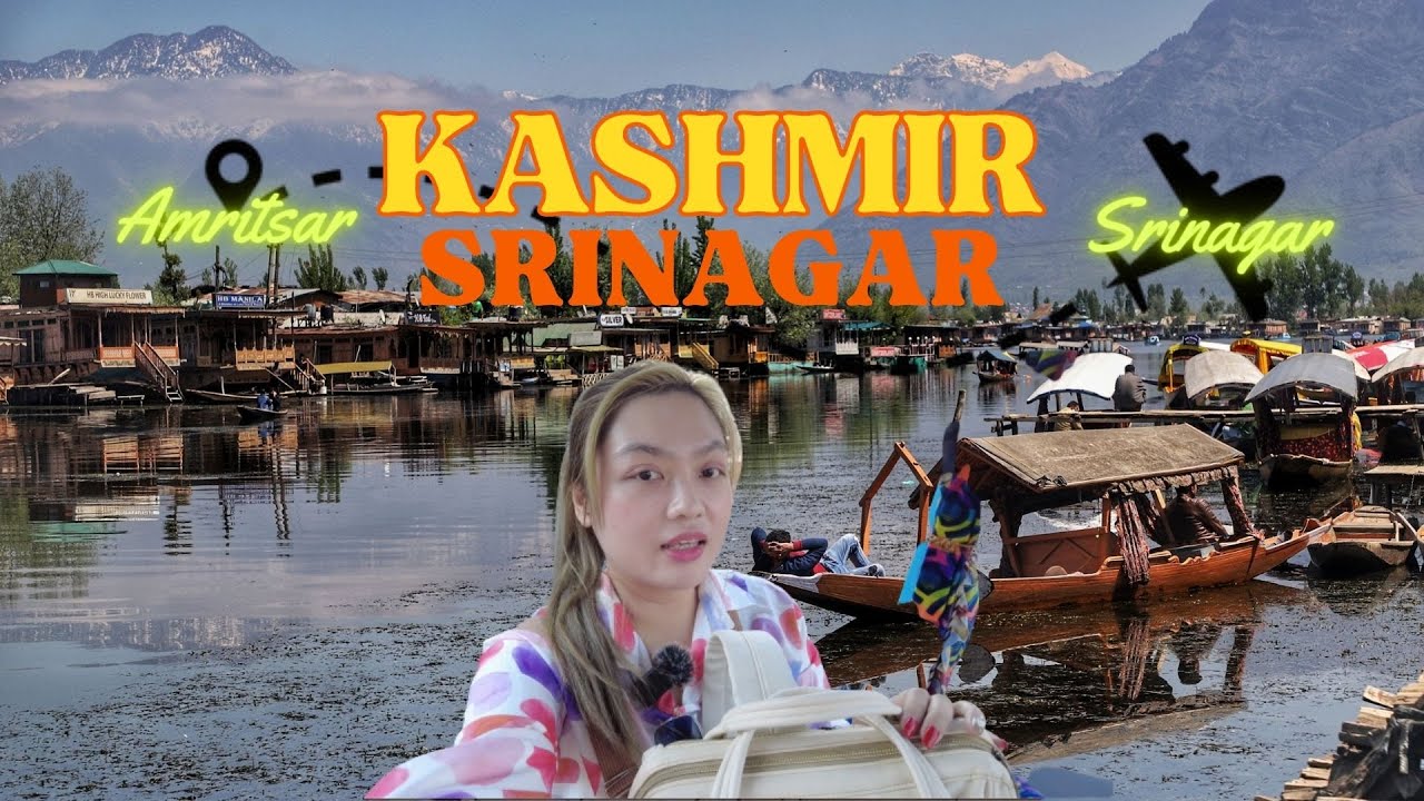 India Vlog #18: Indigo flight from Amritsar to Kashmir (Living on a houseboat and room tour)