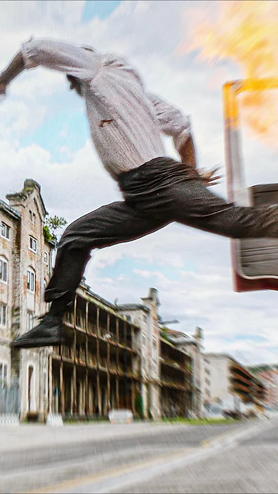 Idris Elba Jumps From An EXPLODING Firetruck 👀