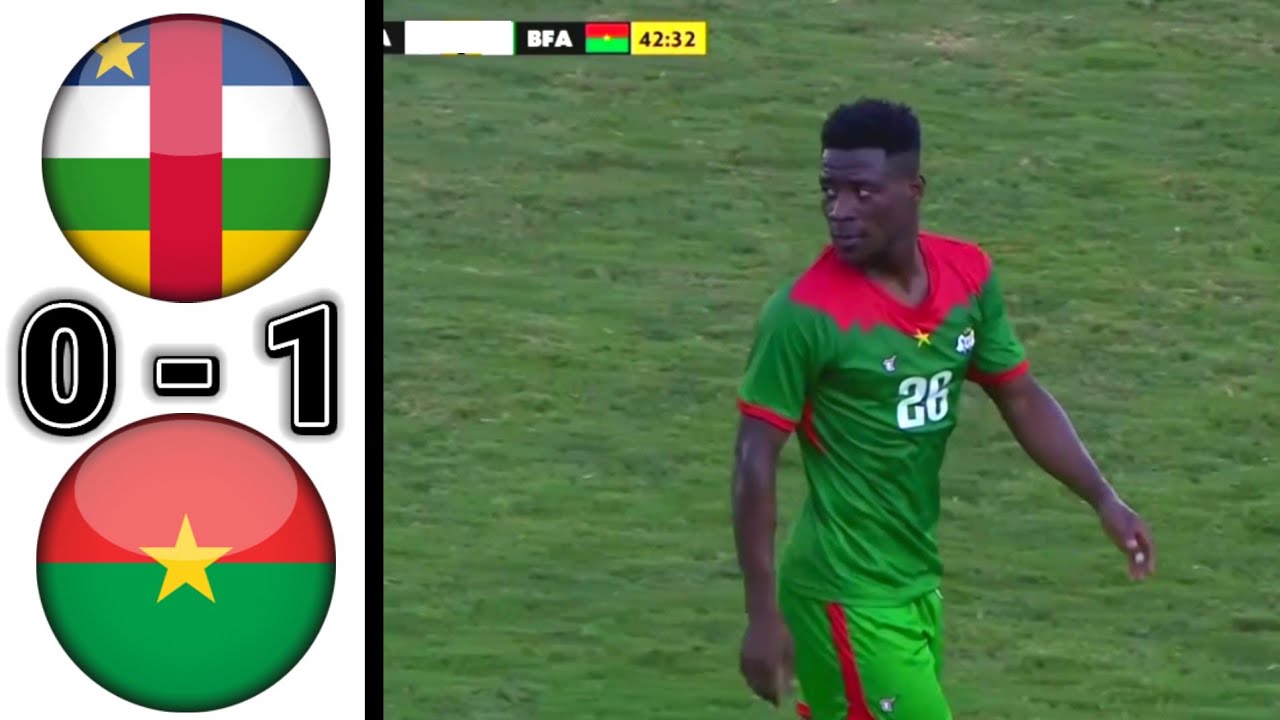 République Centrafricaine vs Burkina Faso 0-1 Résumé et Buts du Match | Éliminatoire CAN 2027