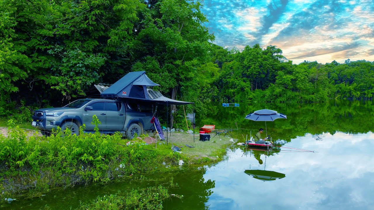 ใช้วิธีนี้ตกปลาบู่ได้ผล100% อ่างเก็บน้ำห้วยแม่ปู PNU FISHING