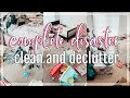 POST KONMARI CLEAN WITH ME | KONMARI METHOD CLEAN AND DECLUTTER | COMPLETE DISASTER CLEANING