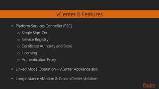 Video 2: Features of vSphere 6 5 | Introduction to vSphere | VMware vSphere ESXi Tutorial
