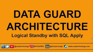 Data Guard Physical Standby and Logical Standby Database Architecture in Hindi