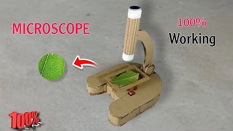 How to make Microscope | Science project 2025