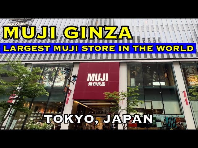 MUJI's Largest Store at Aeon Mall in Osaka, Japan