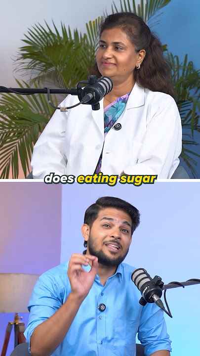 Does eating sugar cause DIABETES? 🩸👩🏻‍⚕️ #doctortalks #podcastclips #healthpodcast #diabetes