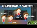 Como poner Gravedad y Saltos | Juego de plataformas en GameMaker