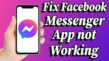 Fix Facebook messenger app not working problem Android | How to Fix Messenger Not Opening 2022
