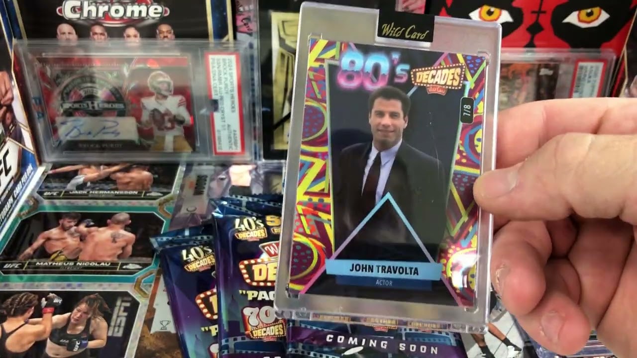 GENERATINOS SPEED STER 直筆サインフラッグ Wild Card Decades Special preview Pack Break1/1 HIT's - YouTube