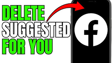 Delete Suggested For You On Facebook! (FULL GUIDE)