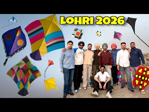 Lohri 2026 Vlog😍 Flying 6 Tawa 😱 Kite Vlog