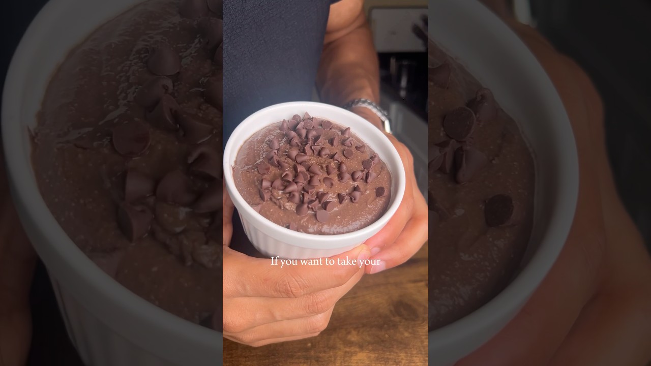 Overnight Oats that taste like BROWNIE BATTER 🍫