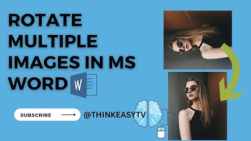 How to Batch Rotate multiple images in MS Word