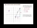 Ex 10A.1 Finding distance using Pythagoras