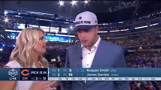 Texas tackle Connor Williams tears up after being drafted by hometown Cowboys 'It's a dream'
