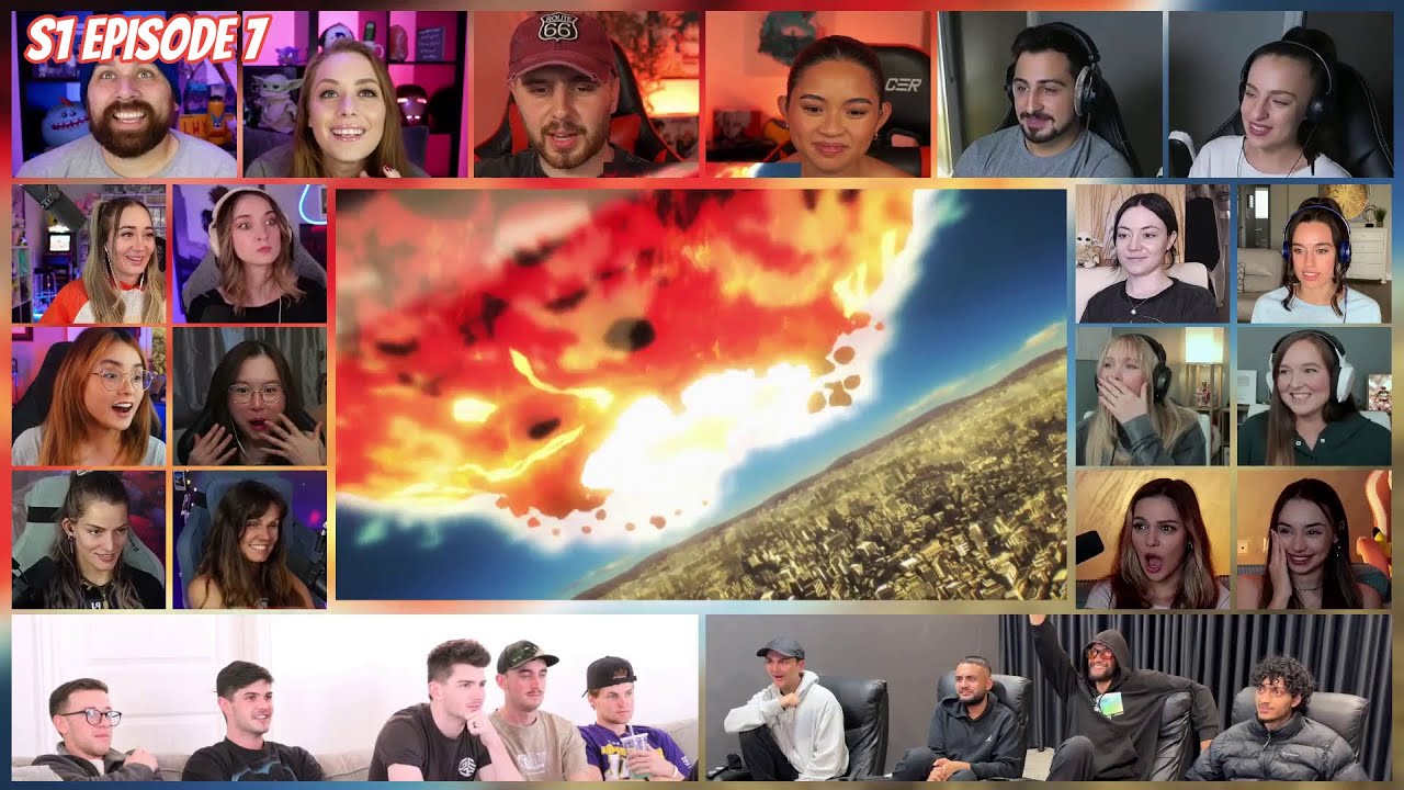 One Punch Man Season 1 Episode 7 Reaction Mashup | ワンパンマン