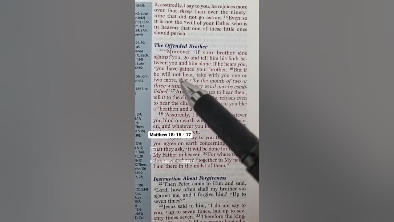 how-to-handle-conflicts-with-other-christians-matthew-18-15-17